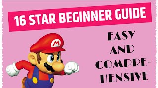 NEW FULL SM64 16 Star Beginner Speedrun Guide [upl. by Ahsilac212]