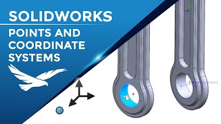 Points and Coordinate Systems in SOLIDWORKS [upl. by Tripp]