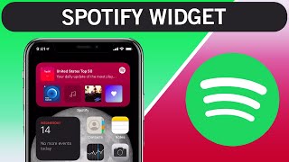 How to add Spotify Widget on iPhone or iPad [upl. by Cardinal]