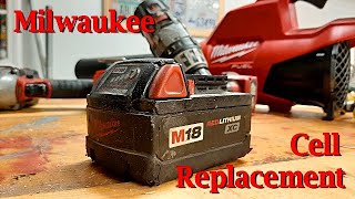 Repair a Milwaukee Battery Pack [upl. by Akirderf]