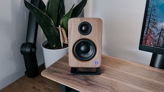 Minimal Desk Speakers Kanto YU2 Review  On My Desk [upl. by Ayotel]