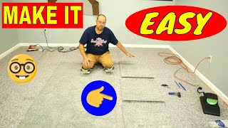 HOW TO MAKE CROSS SEAMS IN CARPET [upl. by Albers]