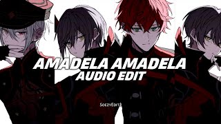 Amadela Amadela tiktok remix  Edit Audio [upl. by Aiciles586]