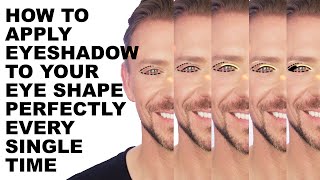 HOW TO APPLY EYESHADOW TO YOUR EYE SHAPE  BEGINNER  ADVANCED [upl. by Adnalra682]