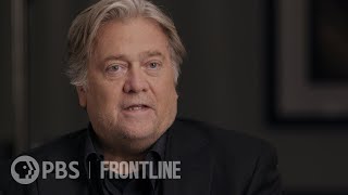 Americas Great Divide Steve Bannon second interview  FRONTLINE [upl. by Idarb]