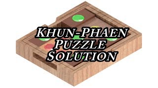 Khun Phaen Puzzle Solution [upl. by Nolie]