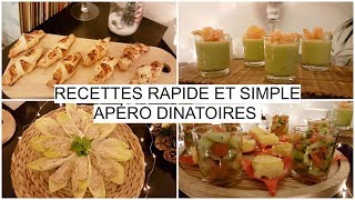 Apéro Dinatoires Simple et Rapide pour le Nouvel an ⎜Recettes [upl. by Ydospahr132]