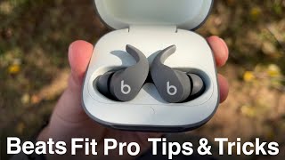 How to use Beats Fit Pro  TipsTricks [upl. by Atnovart]