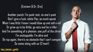 Eminem  Say What You Say ft Dr Dre Lyrics [upl. by Craig]