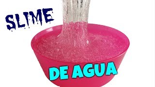 Haz SLIME DE AGUA Probando recetas de 💦Water Slime💦 [upl. by Anitsirhk655]