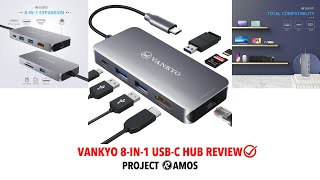 8in1 USBC Hub  Vankyo 8in1 USBC Hub Review [upl. by Alpers]