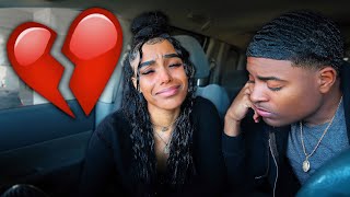 BREAK UP PRANK ON GIRLFRIEND SHE CRIED [upl. by Seana]