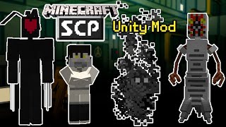 Minecraft SCP Unity Mod  New SCPs [upl. by Cassilda151]