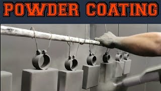 powder coating process [upl. by Mcwherter492]