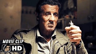 RAMBO FIRST BLOOD  Jail Escape Scene 4K  Starring Sylvester Stallone [upl. by Nivk]