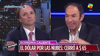 La ola verde imparable El dólar cerró a 65 [upl. by Ahola671]