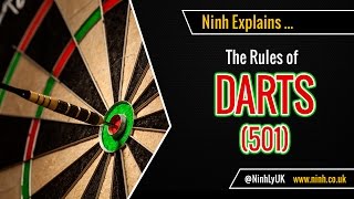 The Rules of Darts 501  EXPLAINED [upl. by Selry]