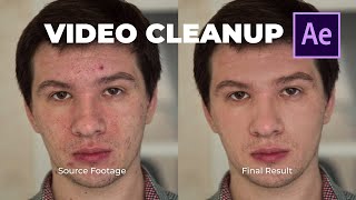 Five ways to cleanup in a video  After Effects tutorial [upl. by Kyl764]