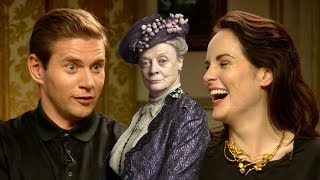 Allen Leech from Downton Abbey impersonates Maggie Smith [upl. by Charlene]