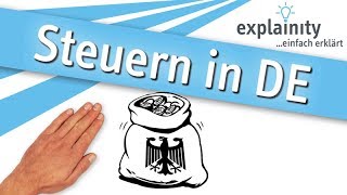 Steuern in Deutschland einfach erklärt explainity® Erklärvideo [upl. by Ahsiener]