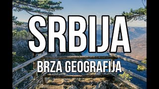 SRBIJA  Brza Geografija  SVE O SRBIJI [upl. by Fillian]