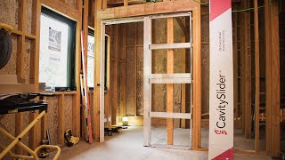 How to Install Super SMOOTH Pocket Doors [upl. by Marilou741]