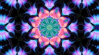 Kaleidoscope Visual Art Kaleidoscope Calming Meditation Kaleidoscope Background ❊0004 [upl. by Yruok]