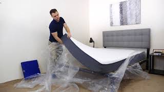 How To Unbox The Casper Mattress [upl. by Sitoeht]