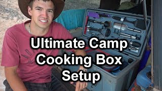 Ultimate Camp Cooking Box Setup [upl. by Aline]