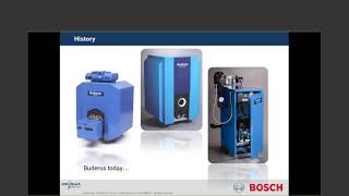 Bosch Buderus Boilers Overview [upl. by Tamra]