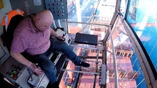 The dizzying view from Halifaxs shipping cranes [upl. by Ormsby274]