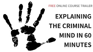 Criminal Psychology Crash Course Free [upl. by Pietro]