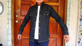 Nama Denim My FIRST Western Shirts In Selvedge Denim [upl. by Ontina]