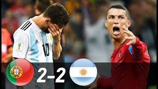 Portugal vs Argentina 22  All Goals amp Extended Highlights Last Matches [upl. by Gladine924]