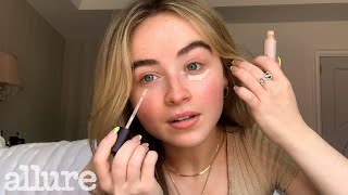 Sabrina Carpenters 10 Minute Makeup Routine For Natural Light  Allure [upl. by Algernon150]