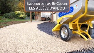 Emulsion bicouche  LES ALLEES DANJOU [upl. by Akehs]