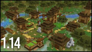 What Would A 114 Swamp Village Look Like In Minecraft [upl. by Fitts]