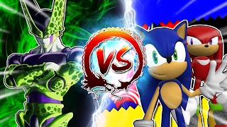 Cell Vs Sonic amp Knuckles CellGames  TeamFourStar [upl. by Julienne196]