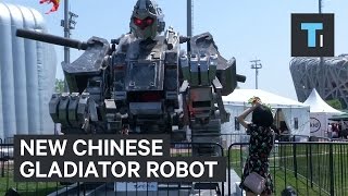 New Chinese Gladiator Robot To Challenge The US Megabot [upl. by Mattheus]