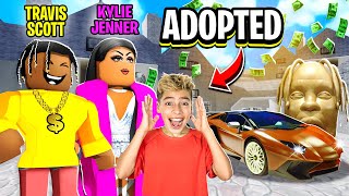 i Got ADOPTED by TRAVIS SCOTT amp KYLIE JENNER 😱  Royalty Gaming [upl. by Maddy]