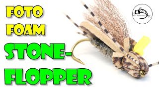 Fly Tying Tutorial The Stoneflopper  STONEFLY amp Hopper Fly Pattern [upl. by Mace]