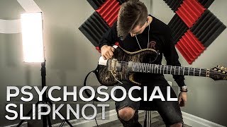 Slipknot  Psychosocial  Cole Rolland Guitar Cover [upl. by Atnoed]