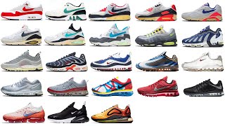 History Of Nike AIR MAX Evolution Original to Now [upl. by Pul]