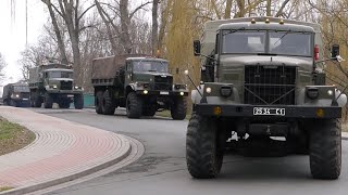 KrAZ255 in Germany [upl. by Bruning935]