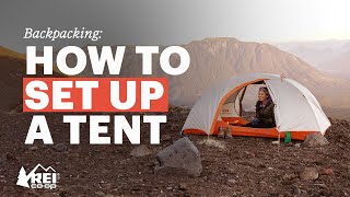 How to Set Up a Tent [upl. by Ylatan]