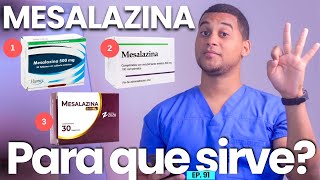 MESALAZINA PARA QUE SIRVE  3 COSAS [upl. by Enomrej]