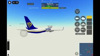 Ryanair  Roblox Pilot Training Flight Simulator [upl. by Acilef]