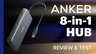 Anker PowerExpand 8in1 USBC 10gbps Data Hub  Review amp Test [upl. by Kiki]