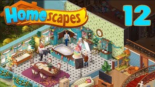 HOMESCAPES STORY WALKTHROUGH  PART 12 GAMEPLAY   iOS  Android [upl. by Garges]