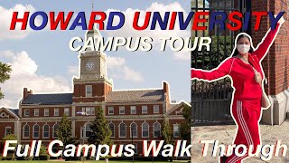 HOWARD UNIVERSITY CAMPUS TOUR  2022 Campus Guide [upl. by Artened]